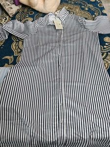 Chic Striped Button-Down Shirt