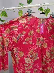 Hot Pink Banarasi Suit Set