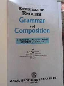 Essentials of English Grammar and Composition
