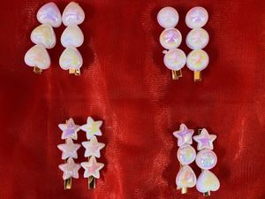 Combo Of 4 Pairs Beautiful Pearl Hairclips