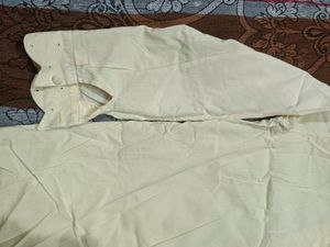 Vintage Bartony Yellow Button-Up Shirt