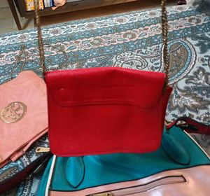 Red Crossbody Bag