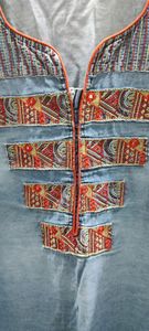 denim kurti no flaw size issue