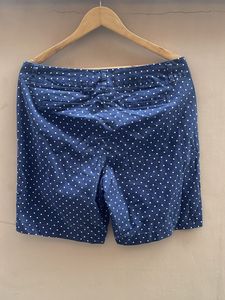 Blue Polka Dot Shorts
