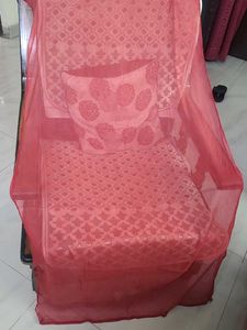 Elegant Red Dupatta for Women