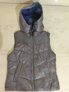 Men's Puffer Vest with Hood