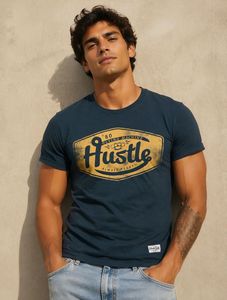 Flying Machine 'Hustle' Graphic Tee