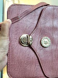 Peach Color Sling Bag. It's My Favorite