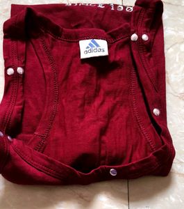 Adidas Maroon Colour Top