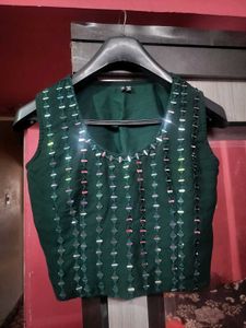 Designer Emerald Green Kurta Set