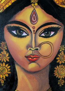Durga Maa Painting