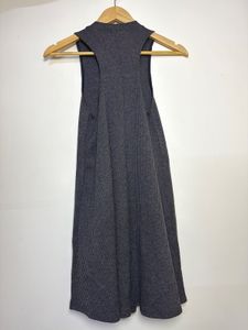 Sleeveless Ribbed Knit Dress