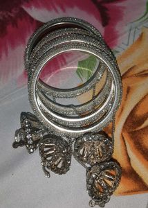 Sparkling Bangles with Charm kalire