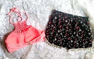 Cute Bikini Set &amp; Shorts