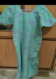 Floral Green Kurta Set