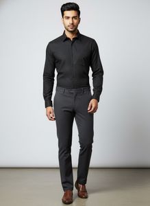 Cantabil Slim Fit Cotton Rich Shirt
