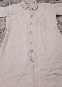 3 type of Navy Tunic with Gold Deer Print