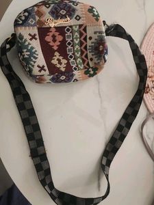 Boho Patchwork Crossbody Bag
