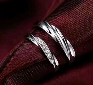 Couple's Matching Promise Rings