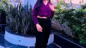wine purple knot crop shirt or top