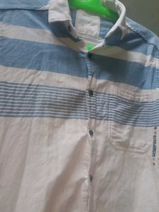 Men's Striped Long Sleeve Shirt