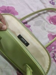 Pistachio Long Strap Bag
