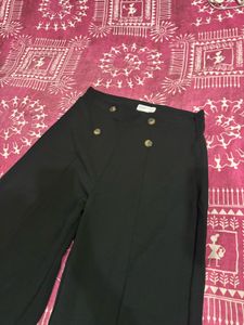 Wide Leg Black Pants