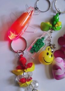 Cute Keychain Collection 10 pcs set