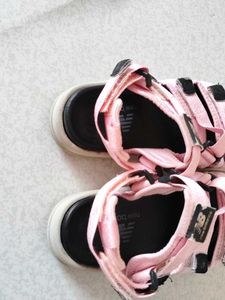 New Balance Pink velcro Sandals