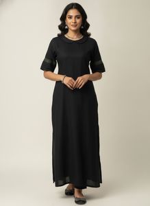 Classic Black kurta