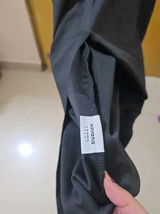 Sleek Black Cutout Maxi Dress