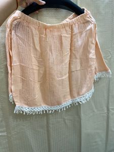 Boho Off-the-Shoulder Lace Trim Top