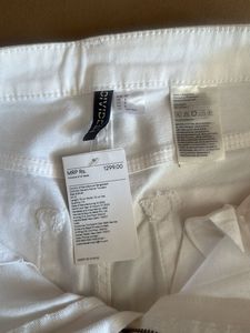 HNM White Denim Jeans