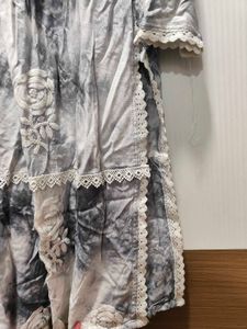 Grey And White Short Kurti