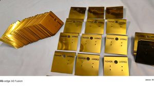 Gold Earring Display Cards 40pieces