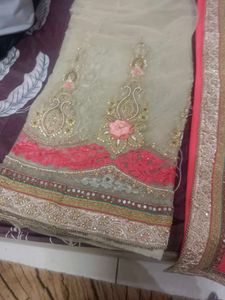Elegant Embellished Saree