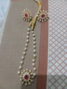 Golden Lehenga Choli Set+ free necklace set