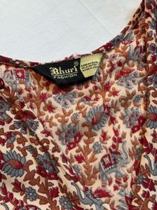 Bohemian Print Kaftan Dress