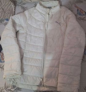 Puma White Puffer Jacket