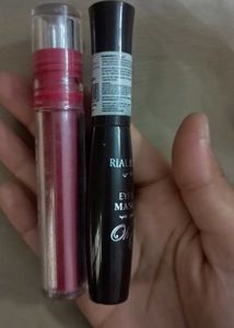 Kiss Beauty Lip Glaze &amp; Brow Mascara