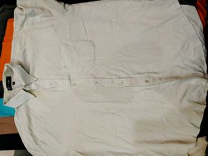 Lightweight White Tunic Top