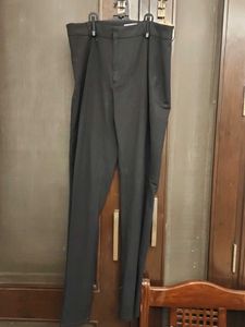 Black Straight Leg Trousers Old NAVY