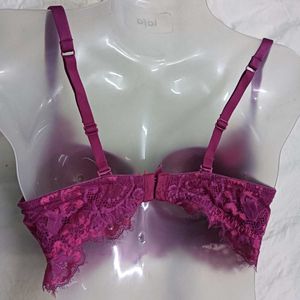 Lace Trimmed ,⚛️Padded Bra