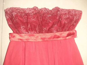 ❤ Handcrafted Red Tube Dress | Y2K Chic ❤
