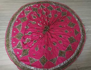 Embroidered Pink Lehenga Skirt