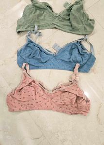 Bundle of 3 Feeding Maternity Bras