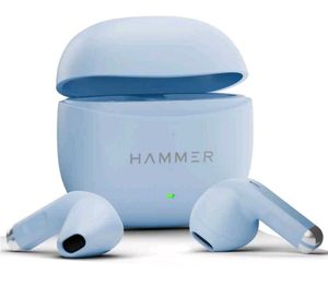 Hammer Wireless Earbuds - Light Blue