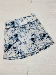 Tie-Dye Print Mini Skirt