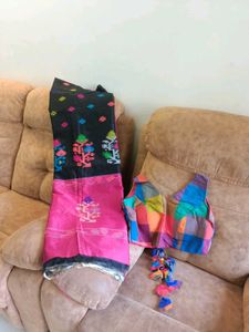 Elegant Boutique Silk Saree with Readymade blouse