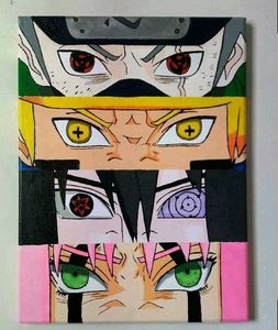 Custom Hand-Painted Anime Art